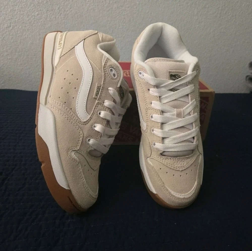 Vans Rowley XLT Men 13 Y2K Utility Rainy Day Cream Gum Bottom 112025 - Picture 2 of 11
